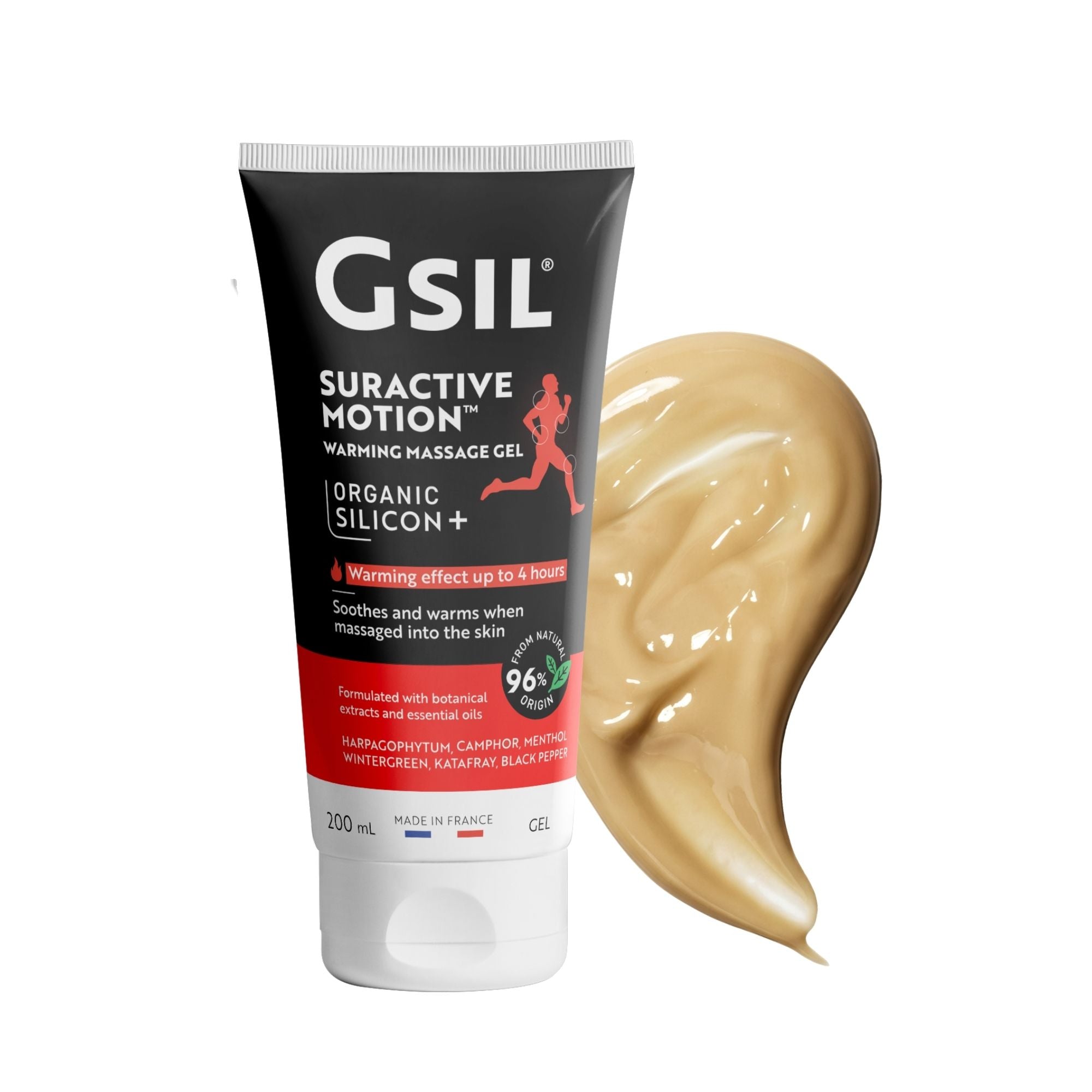 Warming Massage Gel for Active Lifestyles – 200 mL | GSIL