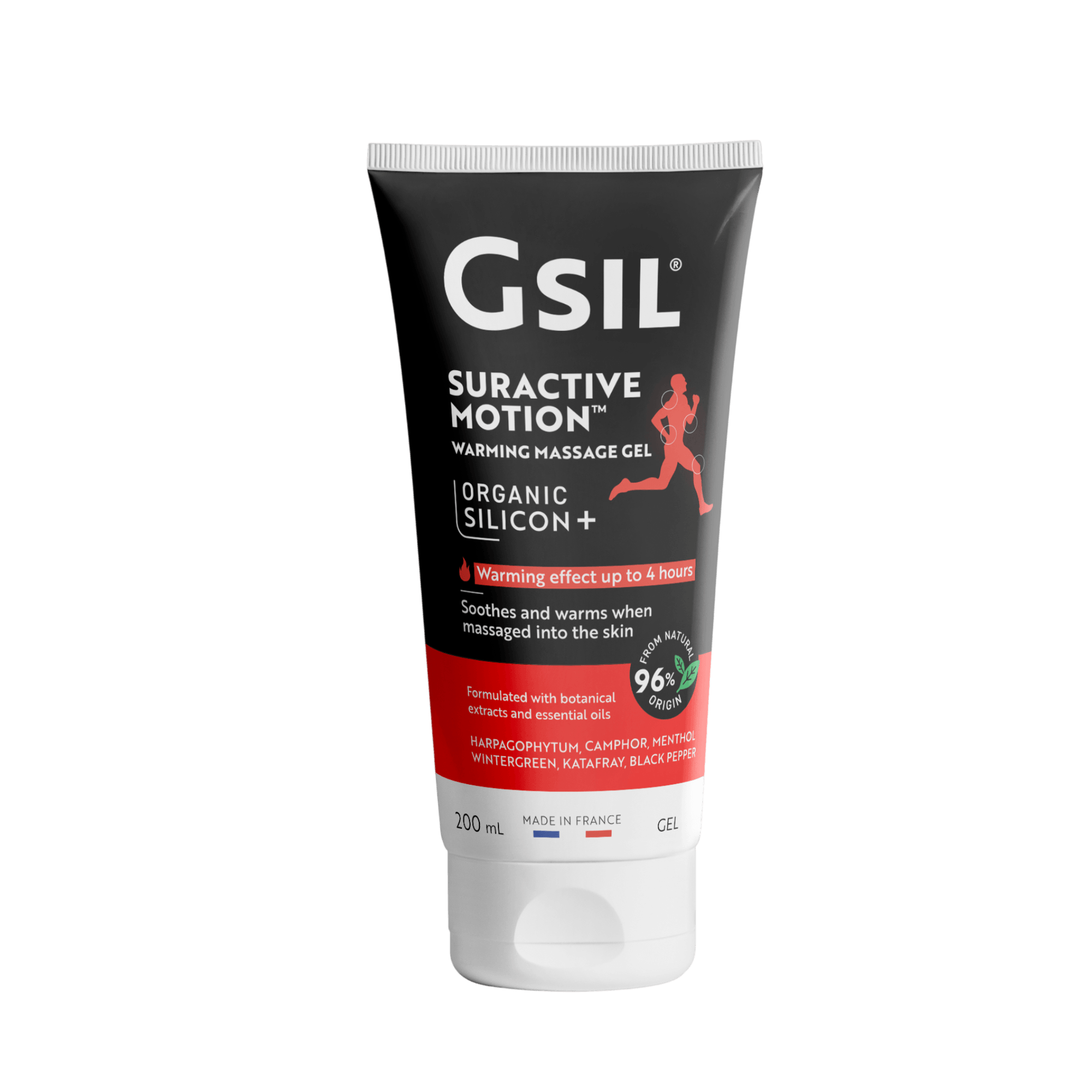 Warming Massage Gel for Active Lifestyles – 200 mL | GSIL