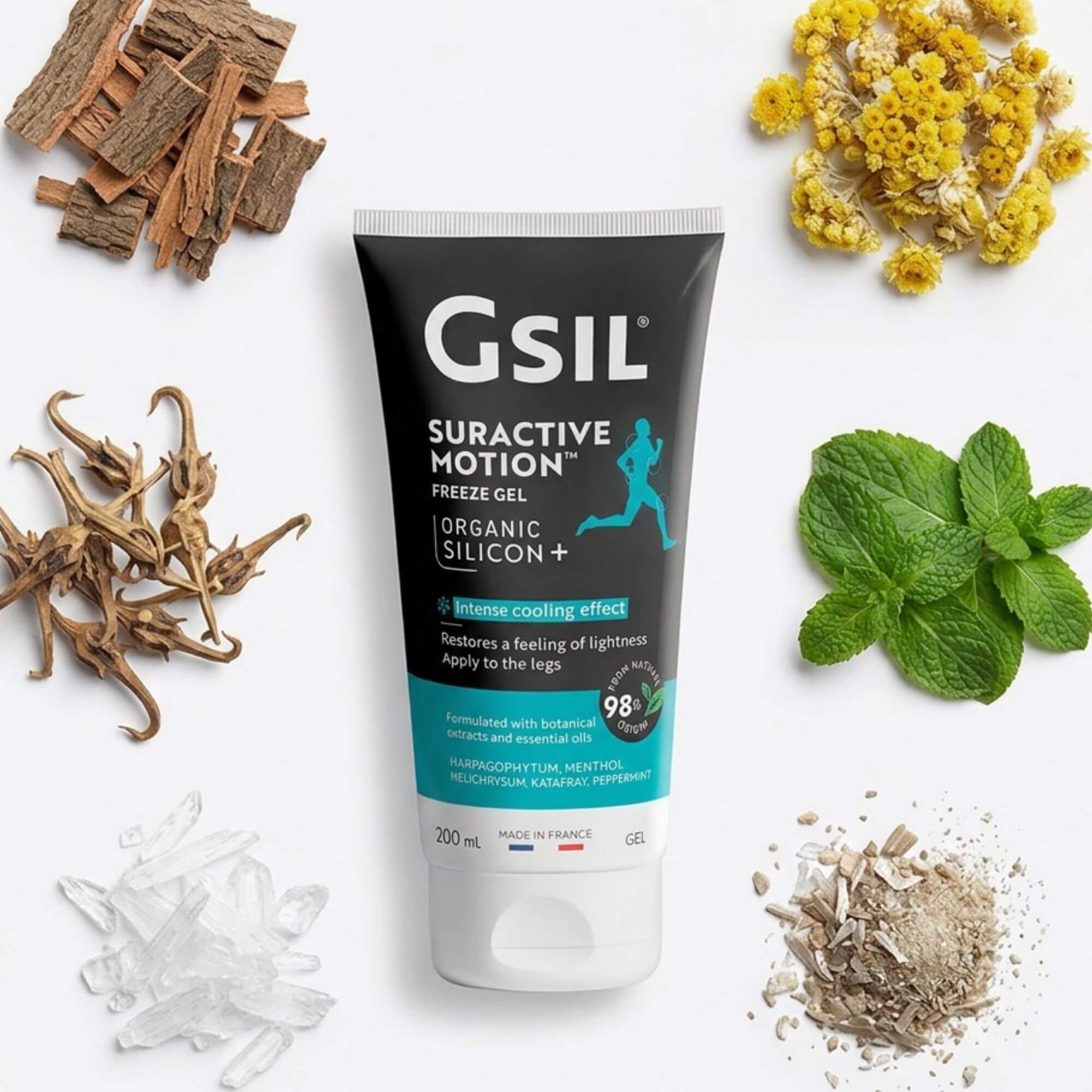 Cooling Massage Gel – 200 mL | GSIL