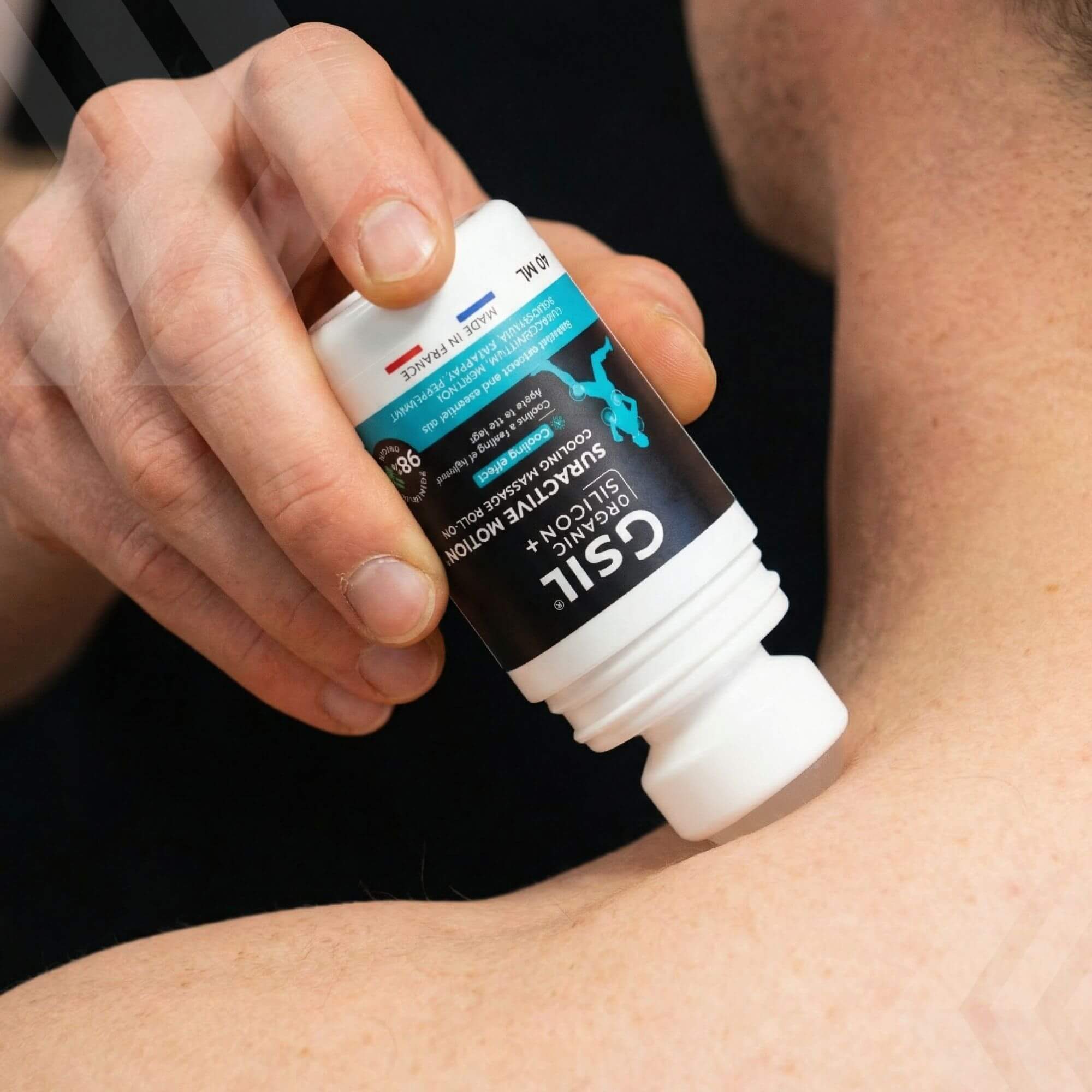 Cooling Massage Roll-On — 40 mL | GSIL Suractive Motion